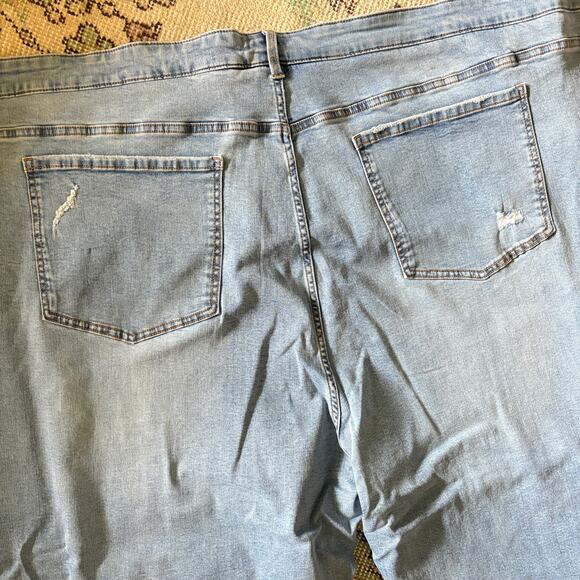 Universal Standard Seine High Rise Jeans 40 NWT 27" Inseam Light Wash Skinny - Picture 6 of 9